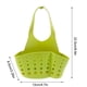 thumbnail image 2 of Portaesponjas para el fregadero de la cocina - Bolsa colgante para baño y cocina, organizador de PVC de 12x22 cm con agujeros de desagüe, opciones azul/verde/café, 2 of 3