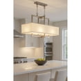 thumbnail image 3 of 3218AN Hinkley Lighting Hampton - 4 Light Linear Chandelier in Transitional Style - 42 Inches Wide by 26 Inches High-Antique Nickel Finish, 3 of 8