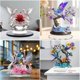 thumbnail image 2 of Acrylic Flower Branch Bird Sculpture Statue Collectible Decorative Figurines,Home Office Bookshelf Desktop Decors Gift Multicolor, 2 of 5
