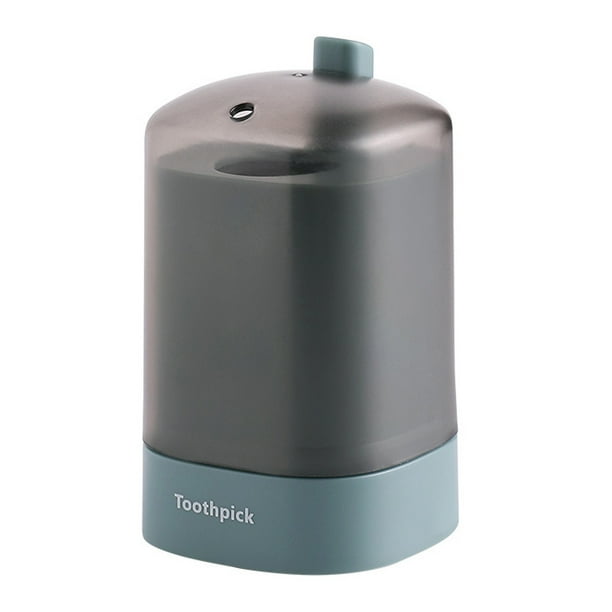 Automatic Toothpick Dispenser Press Type Toothpick Dispenser Box Portable Nonslip Toothpick Holder For Kitchen Restaurant Walmart Com Walmart Com