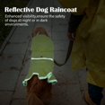 thumbnail image 4 of ZARYIEEO Dog Raincoat with Hood Reflective Rainproof Jacket, Hooded Dog Slicker Poncho with Leash Ring, Dog Windproof and ​Waterproof Dog Dress with Transparent Brim for Small Medium Dogs, 4 of 6