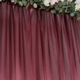 thumbnail image 5 of BalsaCircle 8x10 feet Burgundy Satin Curtain Wedding Photography Backdrop Panel Party Events Decorations Supplies, 5 of 8