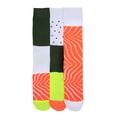 thumbnail image 2 of Sushi Delight Crew Socks Gift Box  - Set of 3 Pairs, Perfect for Sushi Lovers!-OSFA, 2 of 6