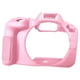 thumbnail image 4 of Estuche para cámara de silicona ligero y cómodo, suave y antideslizante para R50 Rosa, 4 of 9