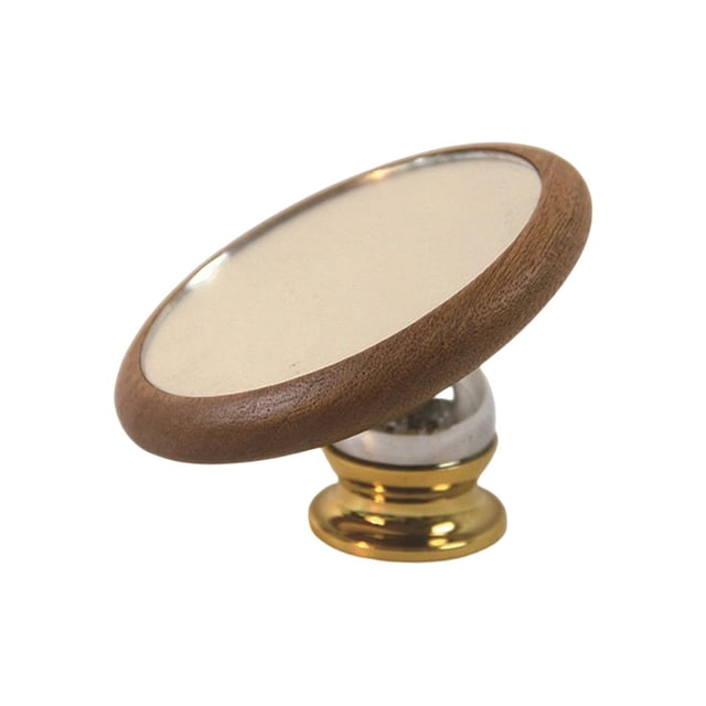 360 Degrés Rotation Lentille Expresso Observation du Débit d'Extraction de Café Observation Machine à Café Accessoires pour Cuisine de Restaurant, Base d'Auréate d'Ébène, 70mmx10mm