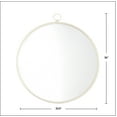 thumbnail image 5 of FirsTime & Co. Gold Marshall Wall Mirror, Modern, Round, 32.5 x 1 x 36 in, 5 of 5