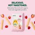 thumbnail image 6 of Little Bellies Organic Strawberry Pick-Me Sticks Puff Snack, 0.56 oz, 6 of 8