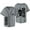 Grey, variant on Jay Wheeler TRAPPii Tour Merch Baseball Jersey Shirt V-Neck Women Men Short Sleeve Streetwear Clothes