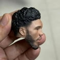 thumbnail image 2 of 1/6 Scale African Male Head Sculpt Model Toys Fit for 12 inch Male Action Figure Body, 2 of 4