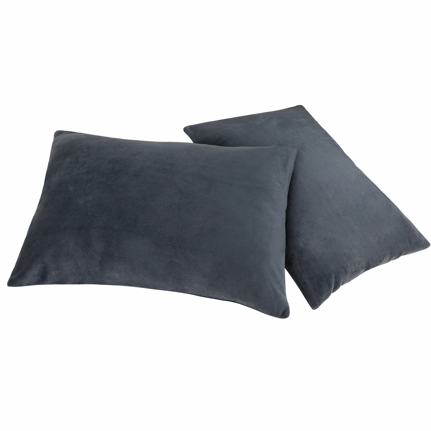 ORGANICTUNE Velvet Pillowcases, Ultra Soft and Cozy Luxury Zippered