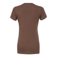 thumbnail image 3 of Ladies' Slim Fit T-Shirt - HEATHER BROWN - L, 3 of 5