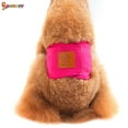 thumbnail image 2 of Spencer Reusable Belly Bands for Male Dogs - Washable Dog Diapers Male Puppy Nappies Wrap for Small Pets (S: Waist 9"-9.8",Rose Red), 2 of 8