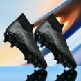 thumbnail image 2 of Soccer Cleats Mens Football Cleats Professional Soccer Shoes High-Tops Non-Slip Spikes for Big Boys Wide Training Sneaker, 2 of 7