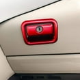 thumbnail image 6 of Xotic Tech Glove Storage Box Handle Cover Trim Right Passenger Side, Glossy Red, Compatible with Camry 2018-2024, 6 of 9