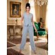 thumbnail image 2 of Conjunto 2 Piezas Mujer Chaleco Pantalon Amplio Moda Casual Formal Outfit bussines, 2 of 5