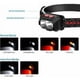 thumbnail image 3 of Potente linterna frontal recargable por USB, 6 modos, linterna frontal para acampar, 1000 lúmenes, IPX4 resistente al agua, duradera de 6 a 8 horas para pesca, camping, lectura, senderismo,, 3 of 5
