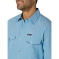 thumbnail image 5 of Wrangler Men’s Outdoor Long Sleeve Shirt with UPF 30+ Protection, Sizes S-5XL, 5 of 6