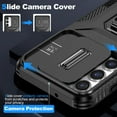 thumbnail image 2 of for Samsung Galaxy S23 Case & Kickstand & Slide Camera Cover,[Not for S23 Plus or S23 Plus] [ Military-Grade ] Protective for Samsung S23 5G (6.1",2023) (Black), 2 of 15