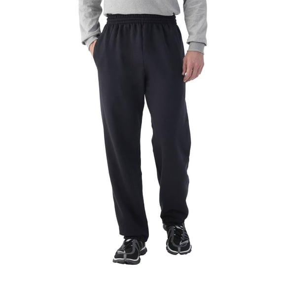 Fruit of the Loom Men's Dual Defense Elastic Bottom Sweatpants,1 Pack,Medium