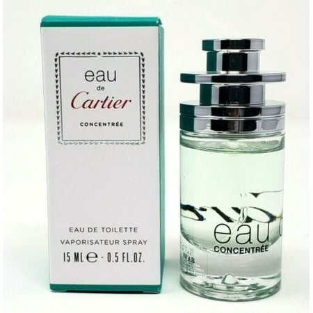 Eau De Cartier Cologne 0.5 oz Mini EDT Concentree Spray by Cartier