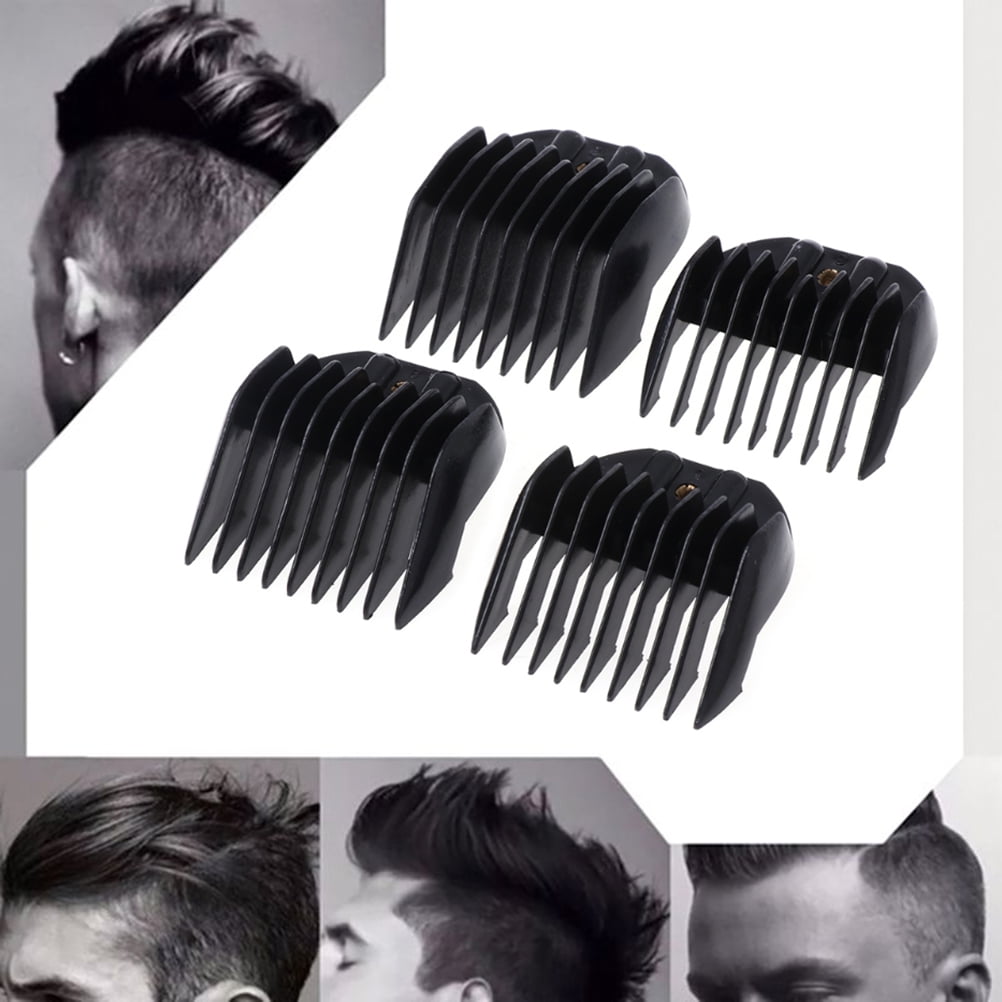 4Pcs Professional Hair Clipper Guide Combs Limit Combs Hair Clipper