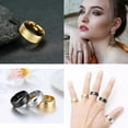 thumbnail image 2 of Anxiety Rings Fidget Rings for Women Stress Relief Spinner Rings for Teen Girls Stress Rings 4Pcs 6MM Titanium Steel Rings Size 5-12_Gift Of G, 2 of 4