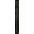 thumbnail image 3 of Ekena Millwork 1 1/2"W x 7 1/2"D x 10"H Ashford Single, Wrought Iron Bracket, (Single center brace), Antiqued Warm Silver, 3 of 8