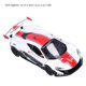 thumbnail image 2 of 1:32 Scale Car Model Simulation Pull Back Sports Car Vehicle Model with Light Sound Effect White, 2 of 4