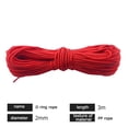 thumbnail image 4 of 2 Uds 3m D Anillo Hebilla Cuerda Liberación U Tiro Con Accesorios () Rojo, 4 of 9