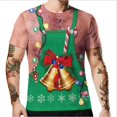 thumbnail image 1 of Camiseta divertida de Navidad para hombre, camiseta con estampado muscular 3d, jersey de manga corta con cuello redondo, camiseta de gran tamaño para hombre, ropa informal Harajuku, 1 of 4