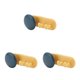thumbnail image 1 of Toystoory Soporte de almacenamiento Colgador de almacenamiento de alambre autoadhesivo de plástico Gancho de estante colgante para oficina en casa, azul y Type1 NO1 Toystoory CBP166703, 1 of 6