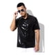 thumbnail image 3 of Camisa De Discoteca Brillante Manga Corta Hombre Casey Kevin, 3 of 8