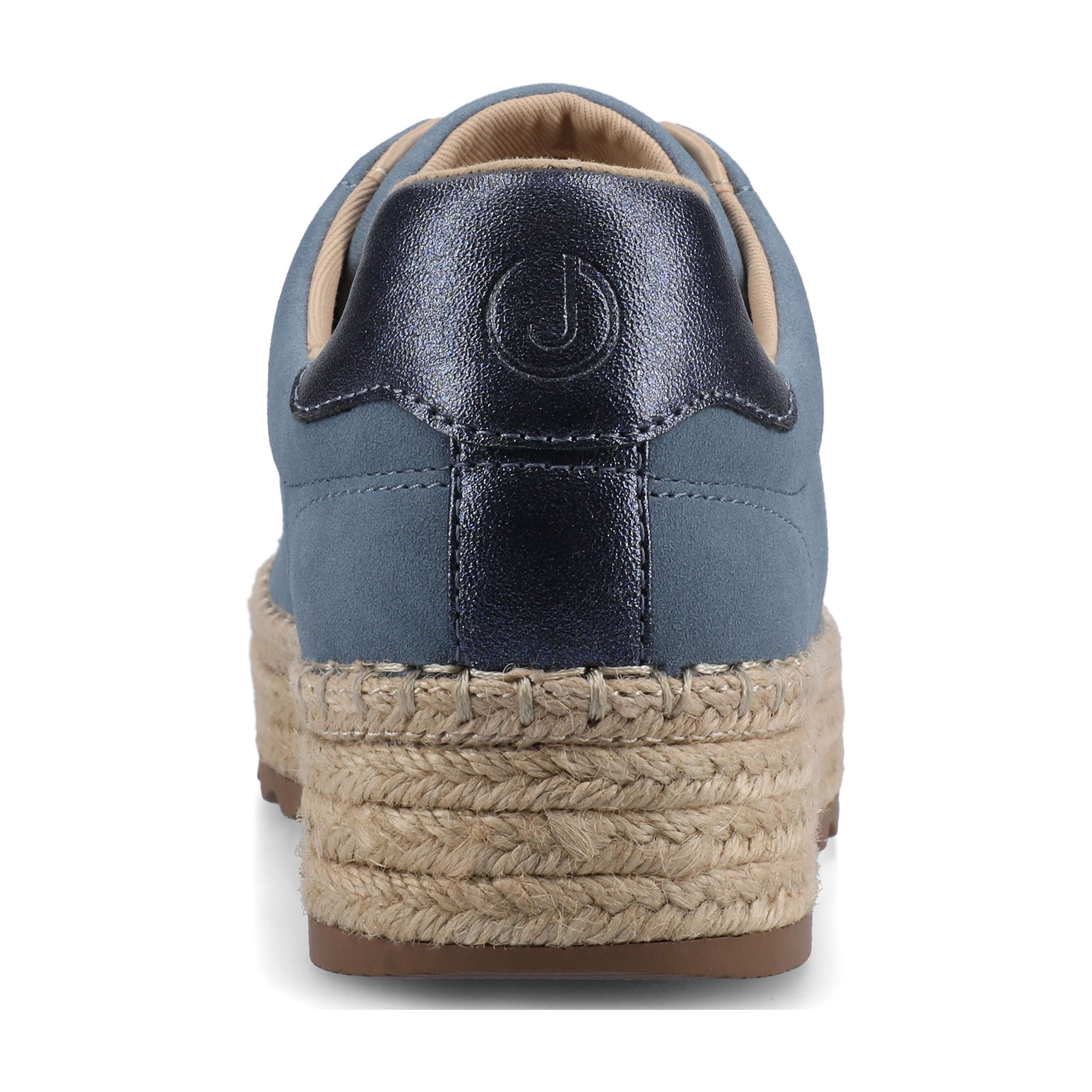 Journee Women's Cosima Esapdrille Round Toe Lace Up Sneakers