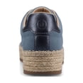 thumbnail image 4 of Journee Women's Cosima Esapdrille Round Toe Lace Up Sneakers, 4 of 10
