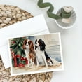 thumbnail image 2 of Cavalier Spaniel Christmas Greeting Cards and Envelopes Pack of 8 7 in x 5 in, 2 of 3