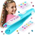 thumbnail image 1 of Kit de estampado de gemas para el cabello kidzkube para niñas de 3 a 12 años, 1 of 7