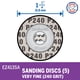 thumbnail image 2 of Accesorio Lijas Ez-413 Grana 240 1-1/4 In Dremel 2615E413AB, 2 of 5