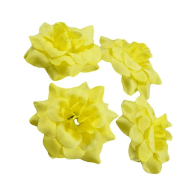 Youkk 50pieces Soft Texture And Realistic Appearance - DIY Projects Parties Fiber Wide Application Multi-color Eco-friendly Yellow 4.5cm 1Set