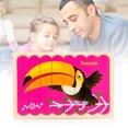 thumbnail image 3 of Gwong Juguete Puzzle animal patrón auto ensamblaje DIY JIGSAW DOBLE-SIDED KIDS Toy Educational para el juego Gwong 30007645, 3 of 6