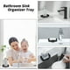 thumbnail image 2 of Silicone Bathroom Soap Dishes with Drain Spout-Bathroom and Kitchen Sink Organizer,Sponge Holder,Dish Soap Tray,Perfect for Dispenser,Scrubber,Bottle,Cup on Sink or Counter-Black 4.9"×3.2", 2 of 5