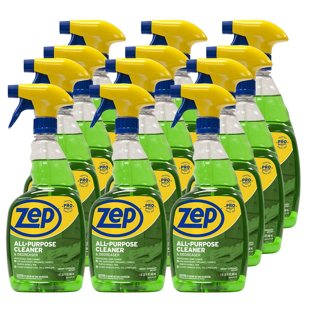 Zep AllPurpose Cleaner and Degreaser 32 Ounce ZUALL32 (Case of 12) Pro