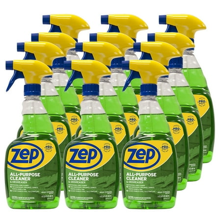 

Zep All-Purpose Cleaner and Degreaser 32 Ounce ZUALL32 (Case of 12) Pro Formula