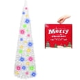 thumbnail image 1 of Fall Tree Home Decor Pop Up Tree with Lights & Timer & Modes Collapsible Tinsel Pencil Tree for Autumn Harvest Porch Thanksgiving Party Decorations Maple Leaves, 1 of 7