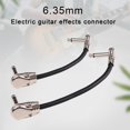 thumbnail image 2 of Visland 6.35mm Guitar Cable Connecting Line Guitar Effect Pedal Patch Cable for Microphone Mixer Effector, 2 of 8