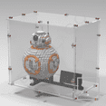 thumbnail image 1 of Display Case for LEGO® #75187 UCS BB-8. Display case for minifigures. Star Wars® display case. Compatible LEGO® display, 1 of 6