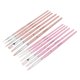 thumbnail image 2 of Pincel De Nailon, Lavable, Lavable, Material De Lana De Nailon, Pinceles De Acuarela, Duradero, Usable, Diferentes Colores, Peso Ligero Para Regalo Para Colorear Arte ANGGREK Otros, 2 of 8