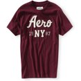 thumbnail image 1 of Aeropostale Camiseta gráfica para hombre 19 Ny 87, roja, pequeña, 1 of 1