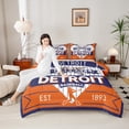 thumbnail image 4 of Castle Fairy Teens Baseball Twin Comforter Sets,Sport Bedding Set,Stripes Bedding Set, 4 of 8