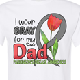 thumbnail image 4 of Inktastic I Wear Gray for My Dad Parkinsons Disease Awareness with Tulip T-Shirt, 4 of 5