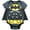 Grey, variant on DC Comics Justice League Batman Infant Baby Boys Short Sleeve Bodysuit & Cape Grey 24 Months